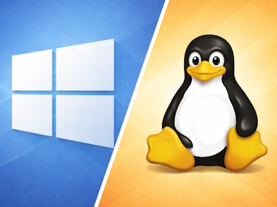 logo linuxa i windowsa